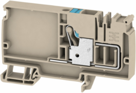 Supply Terminal, PUSH IN, 10 mm2, 800 V, 57 A, Dark Beige
