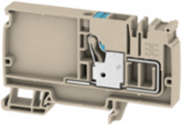 Supply Terminal, PUSH IN, 10 mm2, 800 V, 57 A, Dark Beige