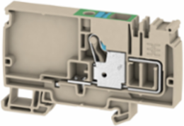 PUSH IN Supply Terminal Block 10 mm2 800 V Dark Beige