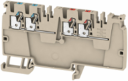 Modular Distribution Terminal, PUSH IN, 2.5 mm2, 500 V, 24 A