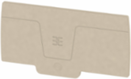 AEP AP12 End Plate, 2.4 mm Width, 87.2 mm Height, 4.29 g Weight