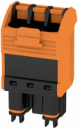 BHF Female Plug Connector, 5.00 mm, 3 Poles, Push In, 10 A