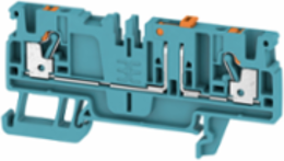 Test-Disconnect Terminal Block, 2.5 mm2, 500 V, 20 A, PUSH IN, Blue
