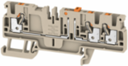 Test-Disconnect Terminal Block 2.5 mm2, 500 V, 20 A
