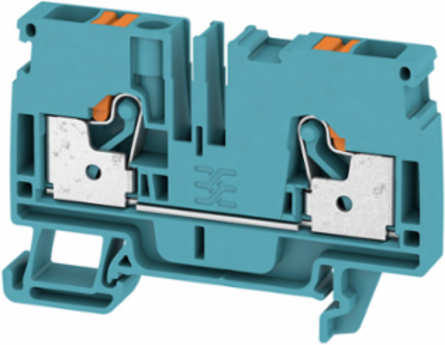 Feed-through Terminal Block, 6 mm2, 800 V, 41 A, Blue