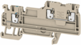 PUSH IN Actuator Terminal 1.5 mm2, 250 V, 13.5 A, Dark Beige
