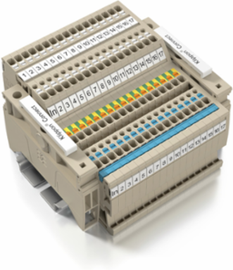 Initiator/Actuator Terminal, 1.5 mm2, 250 V, 13.5 A, Dark Beige