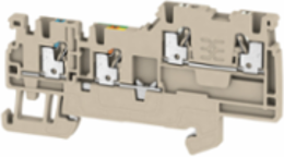 Initiator/Actuator Terminal, 1.5 mm2, 250 V, 13.5 A, Dark Beige