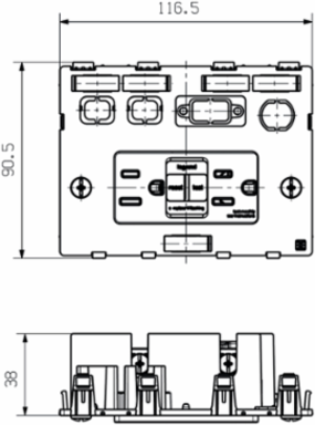 IE-FC-DSP-CI/3A/2ST/1D9