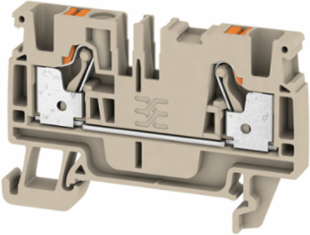 A2C 4 Feed-Through Terminal, 4 mm², 800 V, 32 A, PUSH IN Technology