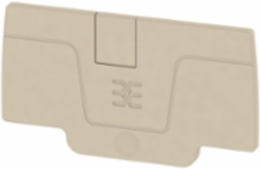A-Series End Plate, 1.274 Inch Depth, 2.283 Inch Height, Wemid Material