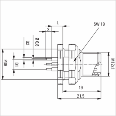 SAIE-M12S-4-H5.5TL-PG9