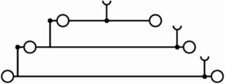 Feed-through Terminal Block, 2.5 mm2, 800 V, 24 A, PUSH IN Technology