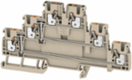 Feed-through Terminal Block, 2.5 mm2, 800 V, 24 A, PUSH IN Technology