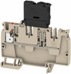 Distribution Terminal with Fuse, PUSH IN, 4 mm2, 250 V, 6.3 A
