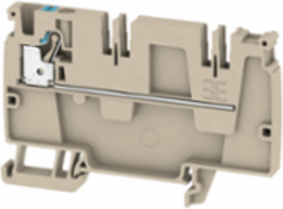 Modular Distribution Terminal, 4 mm2, 250 V, 32 A, Dark Beige