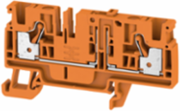 Test-Disconnect Terminal Block 4 mm2, 500 V, 24 A, Orange