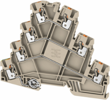AMC 2.5 Terminal Block, 22 A Current, TS 35 Mounting, 2.5 mm2 Connection