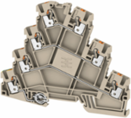 AMC 2.5 Terminal Block, 22 A Current, TS 35 Mounting, 2.5 mm2 Connection