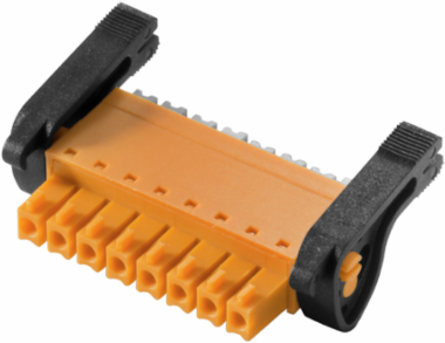 PCB Plug-in Connector, 9 Poles, 3.81 mm Pitch, 180 Angle
