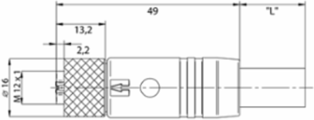 SAIL-M12GM12G-L-0.5PGR