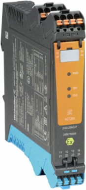 EX Signal Isolating Converter, 2-Channel, 4-20mA Output, 5.012 Inch Height