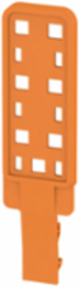 Klippon Connect Strain Relief Terminal Block, 0.31 Inch Height, Orange