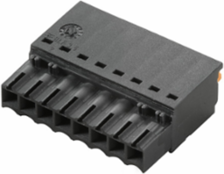 PCB Connector 3.50 mm, 2 Poles, 180 , PUSH IN, 1.5 mm2 Clamping Range