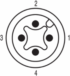 SAIE-M12S-4-2.0U-FP-M16