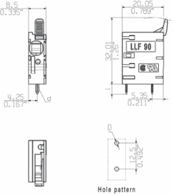 LLF 7.50/01/90 5.0SN BK BX