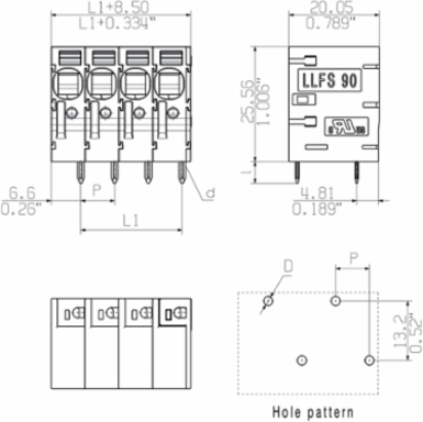 LLFS 7.50/11/90V 5.0SN BK BX
