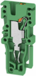 Plug 1.5 mm2, 500 V, 17.5 A, Green, PUSH IN Technology