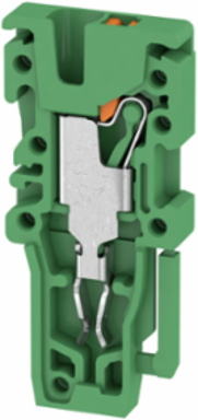 Green 1.5 mm2 Push In Plug, 500 V, 17.5 A