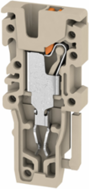 Plug, 1.5 mm2, 500 V, 17.5 A, Dark Beige, PUSH IN Technology