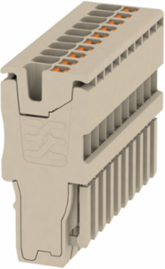APG 1.5 mm2 Plug, 500 V, 17.5 A, PUSH IN Technology, Dark Beige