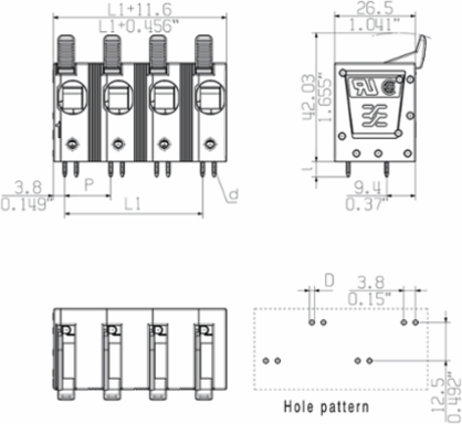 LUF 15.00/08/90V 5.0SN BK BX
