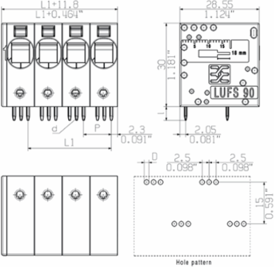 LUFS 10.00/06/90V 5.0SN BK BX
