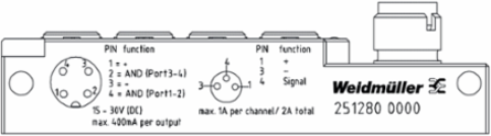 SAI-4-S-3P-M8L-M12-2AND