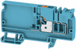 Supply Terminal PUSH IN 6 mm2, 500 V, 41 A, Blue