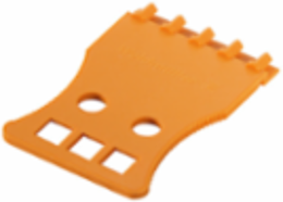PCB Plug-in Connector, 6 Poles, Orange, 1.457 Inch Depth, 0.976 Inch Width