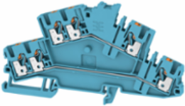 Feed-Through Terminal Block, 2.5 mm2, 800 V, 22 A, Blue