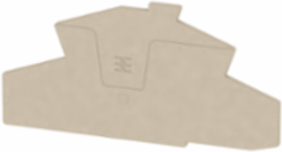 A-series End Plate, Width 2.1 mm, Height 4.435 Inch, Depth 2.232 Inch