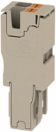 Plug 4 mm2, 690 V, 32 A, Dark Beige