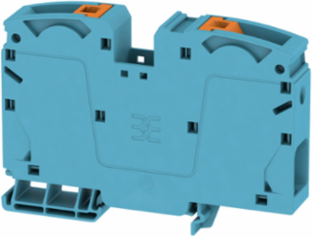 PUSH IN Terminal Block, 35 mm2, 1000 V, 125 A, Blue