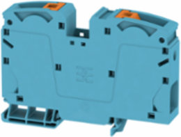 PUSH IN Terminal Block, 35 mm2, 1000 V, 125 A, Blue