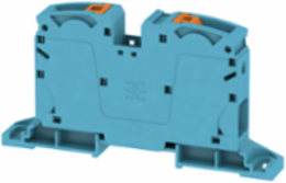 PUSH IN Terminal Block, 35 mm2, 1000 V, 125 A, Blue