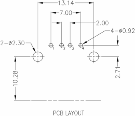 USB2.0A T1H 2.5N4 TY BK
