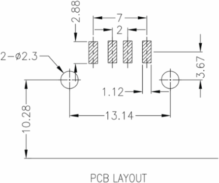 USB2.0A S1H 1.4N4 TY BK