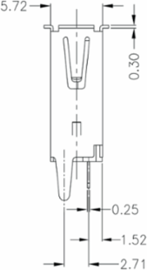 USB2.0A R1V 2.5N4 TY BK