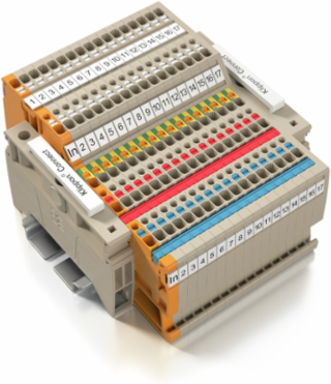 Klippon Connect PUSH IN Terminal Block - 1.5 mm2, 250 V, 13.5 A, Orange